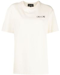 Del Core - Logo-print Cotton T-shirt - Lyst