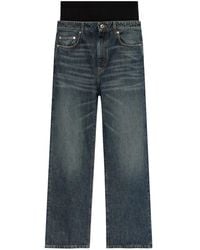 Sportmax - Vaqueros Boyfriend Con Efecto Envejecido - Lyst