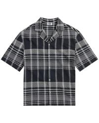 KROST - Plaid-Dash Bowling Shirt - Lyst