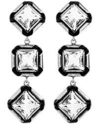 Givenchy - Crystal-Embellished Drop Earrings - Lyst