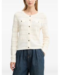 Morgan - Vest Met Knopen - Lyst