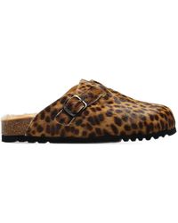 Scholl - Mules Fae À Imprimé Léopard - Lyst