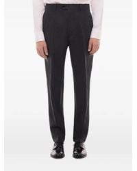 Fursac - Pressed-Crease Tailored Trousers - Lyst