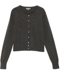 N.Peal Cashmere - Ivy Cropped Cardigan - Lyst