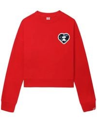A Bathing Ape - Heart-Motif Sweater - Lyst