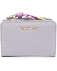 Bimba Y Lola - Logo-lettering Bi-fold Wallet - Lyst