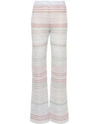 Missoni - Trousers With Sequin Details - Lyst