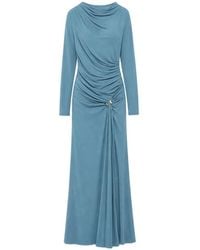 Jonathan Simkhai - Eleanora Draped Jersey Gown - Lyst