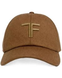 Tom Ford - Logo-Embroidered Panelled Baseball Cap - Lyst