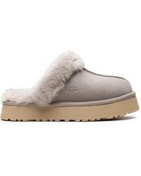UGG - Disquette Shearling-Trim Mules - Lyst