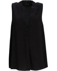 ARMANI EXCHANGE - Ärmelloses Top Mit V-Ausschnitt - Lyst