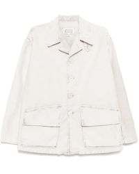 Maison Margiela - Cotton Shirt Jacket - Lyst
