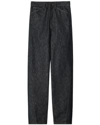 Lemaire - Five Pockets Twisted Denim Trousers - Lyst