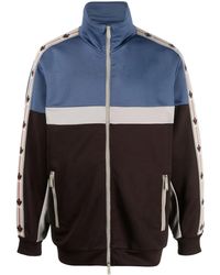 DSquared² - Logo-Stripes Zip-Up Sweatshirt - Lyst