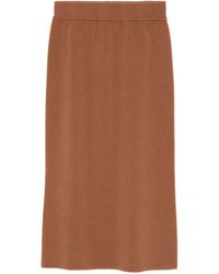 Daniele Fiesoli - Merino-Blend Midi Skirt - Lyst