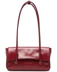 Marge Sherwood - Foldover-Top Leather Shoulder Bag - Lyst