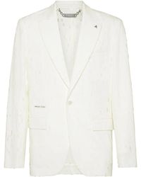 Philipp Plein - Gerafelde Blazer - Lyst