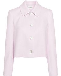Claudie Pierlot - Check-print Buttoned Jacket - Lyst