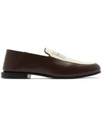 Givenchy - Logo-Patch Loafers - Lyst