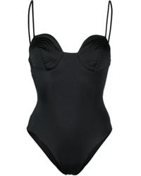 Noire Swimwear - Badeanzug Mit Rundem Ausschnitt - Lyst
