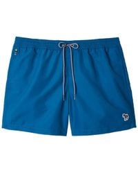 Paul Smith - Zebra Logo Swim Shorts - Lyst