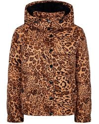 Twinset - Leopard-Print Quilted Jacket - Lyst