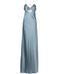 Michelle Mason - Cut-Out Detail Silk Gown - Lyst