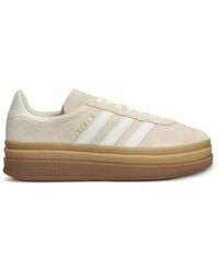 adidas - Gazelle Bold Sneakers Met Plateauzool En Strepen - Lyst