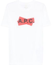 A.P.C. - T-Shirt Scotch Roug - Lyst