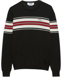 MSGM - Jersey con rayas en el pecho - Lyst