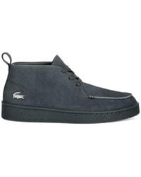Lacoste - Baseshot Chukka Logo-Plaque Desert Boots - Lyst