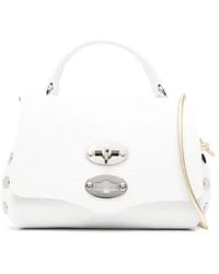 Zanellato - Postina Super Baby+ Pebbled Calf Leather Mini Shoulder Bag - Lyst
