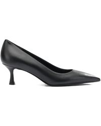 Sergio Levantesi - Pointed Leather Pumps - Lyst
