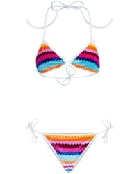 Missoni - Bikini con diseño triangular - Lyst
