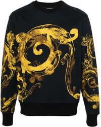 Versace - Watercolour Couture Sweatshirt - Lyst