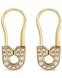 Philipp Plein - Plein Safety Pin Earrings - Lyst
