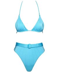 Noire Swimwear - Bikini À Taille Ceinturée - Lyst