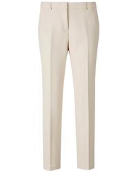 Peserico - Pantalon Droit À Plis Marqués - Lyst