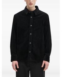 A.P.C. - Corduroy Long-Sleeve Shirt - Lyst