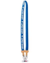 AAPE BY A BATHING AP - Logo-Embroidered Phone Lanyard - Lyst
