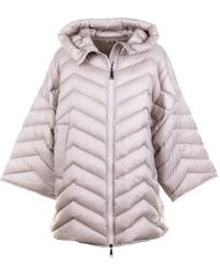 Seventy - フーデッド キルティング シングルコート - Lyst