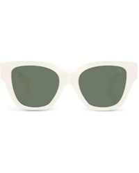 Burberry - Logo-Plaque Square-Frame Sunglasses - Lyst