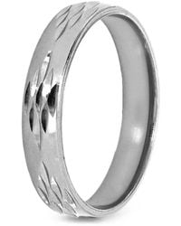 Desmo - Mb 04 Engraved-Band Ring - Lyst