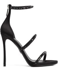 DSquared² - Straps Strass Sandals - Lyst
