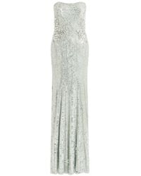 Jenny Packham - Topaz Sequin-Embellished Maxi Dress - Lyst