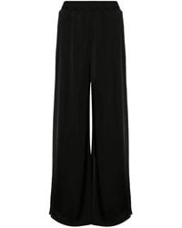 Fabiana Filippi - Wide-Leg Satin Trousers - Lyst