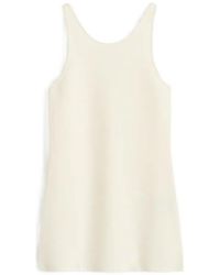 TOTEME - Knitted Tank Top - Lyst