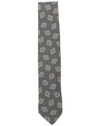 Lardini - Geometric-Pattern Tie - Lyst