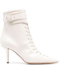 Philosophy Di Lorenzo Serafini - 80mm Leather Ankle Boots - Lyst
