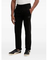 EA7 - Logo-Patch Track Pants - Lyst